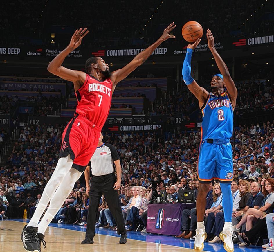 山大, 本没变化, 雷霆卫冕冠 山大, 本没变化, 雷霆卫冕冠